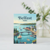 Carte Postale Belfast, Maine (Debout devant)