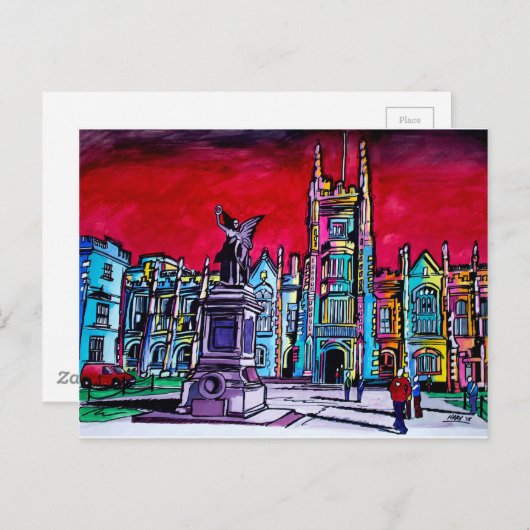 Carte Postale Belfast - Queens University (Devant / Derrière)