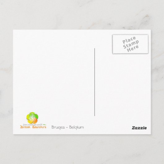 Carte Postale Belgian windmills (Dos)