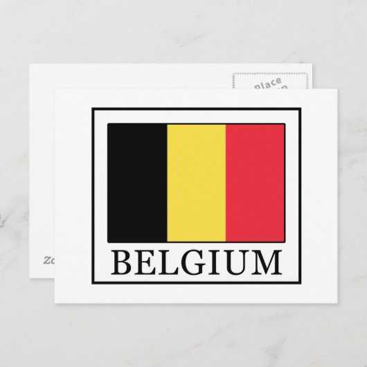 Carte Postale Belgique (Devant / Derrière)