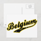 Carte Postale Belgique (Devant / Derrière)