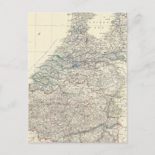 Carte Postale Belgique, Pays-Bas (Devant)