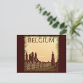 Carte Postale Belgique vintage (Debout devant)
