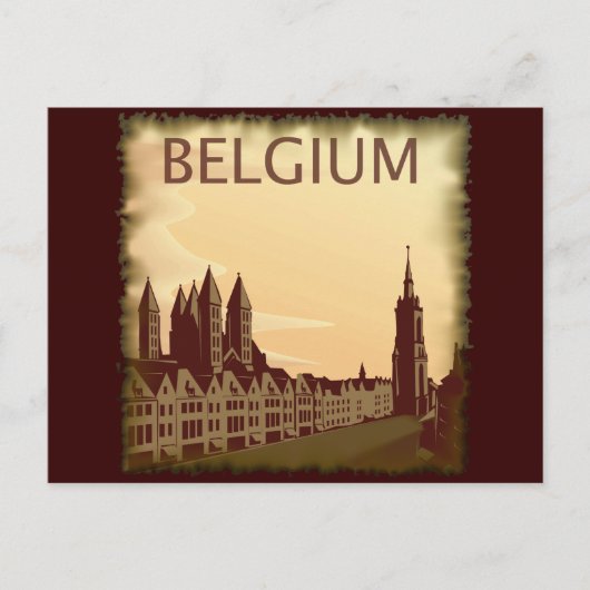 Carte Postale Belgique vintage (Devant)