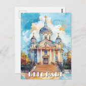 Carte Postale Belgrade Serbie (Devant / Derrière)