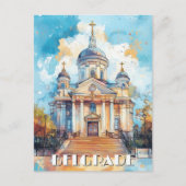 Carte Postale Belgrade Serbie (Devant)