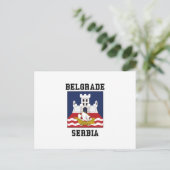 Carte Postale Belgrade Serbie (Debout devant)