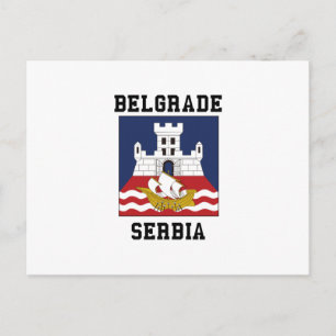 Carte Postale Belgrade Serbie