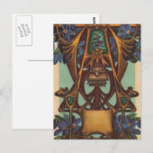 Carte Postale Bélier le bélier - Zodiac (Devant / Derrière)