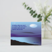 Carte Postale Believe that you can (Debout devant)