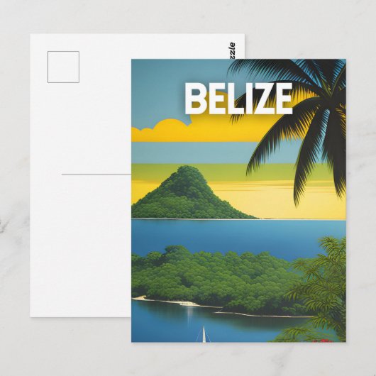 Carte Postale Belize (Devant / Derrière)