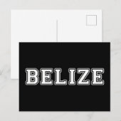 Carte Postale Belize (Devant / Derrière)