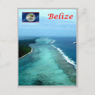 Carte Postale Belize - Barrière de corail -
