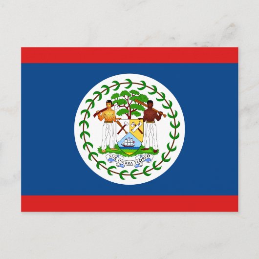 Carte postale Belize Flag (Devant)