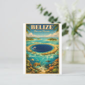 Carte Postale BELIZE – Plongez dans le Paradis (Debout devant)