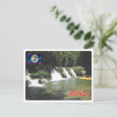 Carte Postale Belize - Tolède - San Antonio Falls - (Debout devant)