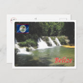 Carte Postale Belize - Tolède - San Antonio Falls - (Devant / Derrière)
