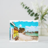 Carte Postale Belize Tropical Paradise Travel (Debout devant)