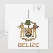 Carte Postale Belize vintage (Devant / Derrière)