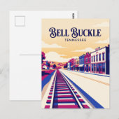 Carte Postale Bell Buckle États-Unis (Devant / Derrière)