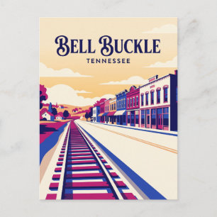 Carte Postale Bell Buckle États-Unis