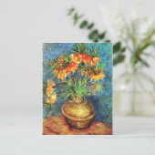 Carte Postale Bell Lys dans un vase en cuivre, Van Gogh (Debout devant)