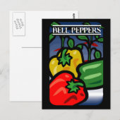 Carte Postale Bell Peppers (Devant / Derrière)