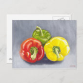 Carte Postale Bell Peppers (Devant / Derrière)
