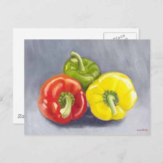 Carte Postale Bell Peppers (Devant / Derrière)