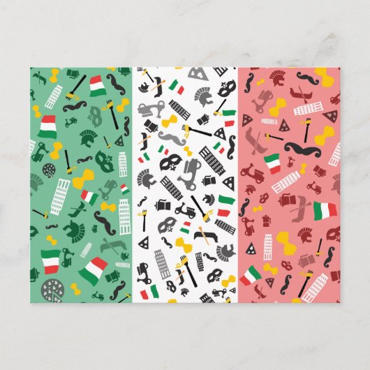 Carte Postale Bella Italia (Devant)