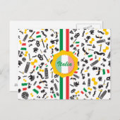 Carte Postale Bella Italie (Devant / Derrière)