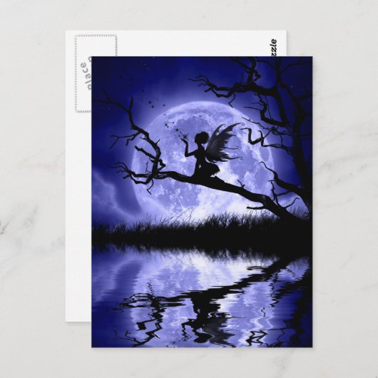 Carte postale Bella Luna (Devant / Derrière)