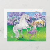 Carte Postale Bella & Sara Moonfairies (Devant / Derrière)