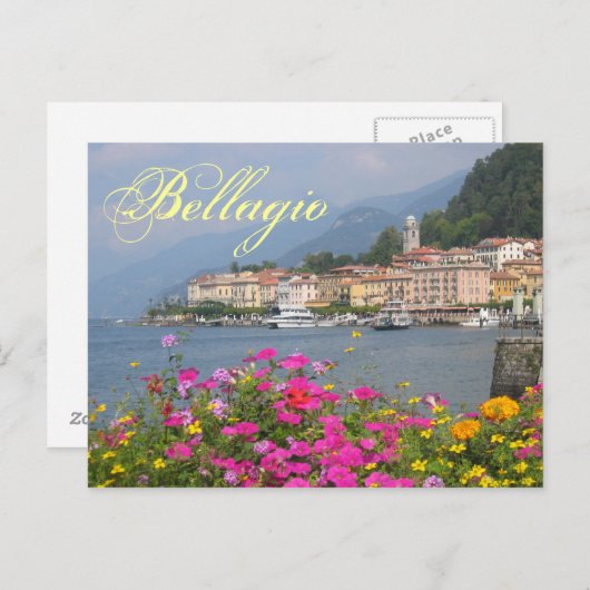 Carte postale Bellagio (Devant / Derrière)