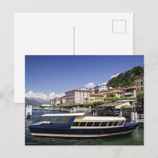 Carte postale Bellagio Dockside (Devant / Derrière)