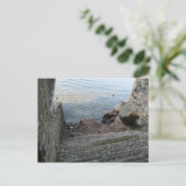 Carte Postale Bellagio, Italie ~ Escaliers bas (Debout devant)