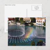 Carte Postale Bellagion Fountains 4, Las Vegas Postcard (Devant / Derrière)