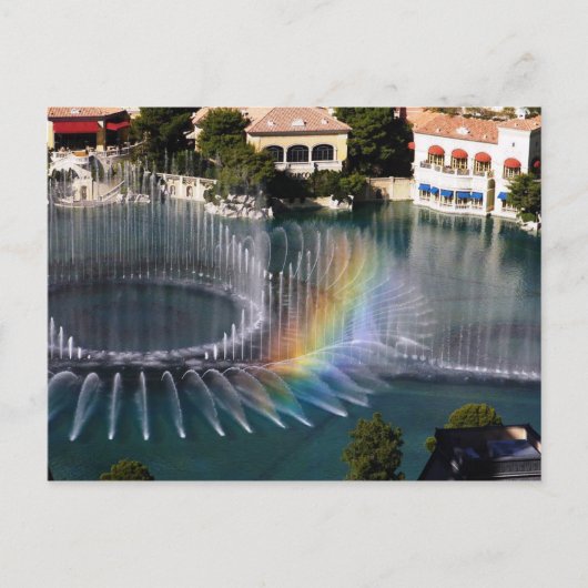 Carte Postale Bellagion Fountains 4, Las Vegas Postcard (Devant)