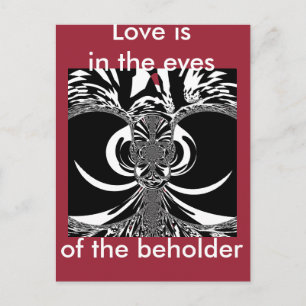 Carte Postale Belle Afrique extraordinaire blanche noire Imprime