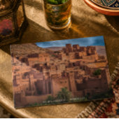 Carte Postale Belle architecture de Kasbah du désert marocain