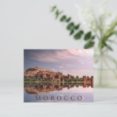 Carte Postale Belle Architecture du désert marocain Ait Ben Hadd (Debout devant)