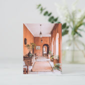 Carte Postale Belle architecture marocaine de Marrakech Rouge (Debout devant)