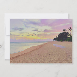 Carte postale belle aube Haena Aloha