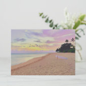 Carte postale belle aube Haena Aloha (Debout devant)