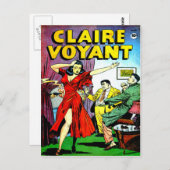 Carte Postale Belle bande dessinée pour filles et garçons sages (Devant / Derrière)