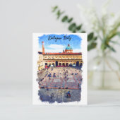 Carte Postale Belle Bologne Italie Aquarelle Voyage (Debout devant)