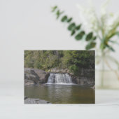 Carte Postale Belle Cascade Dans Les Montagnes Appalaches (Debout devant)