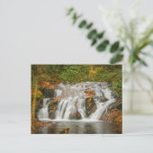 Carte Postale Belle cascade de la crique Dukes à N. Georgia (Debout devant)