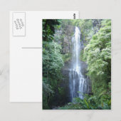 Carte Postale Belle cascade de Maui (Devant / Derrière)