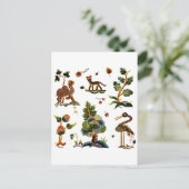 Carte Postale Belle Castlemaine Jacobean Brodery (Debout devant)